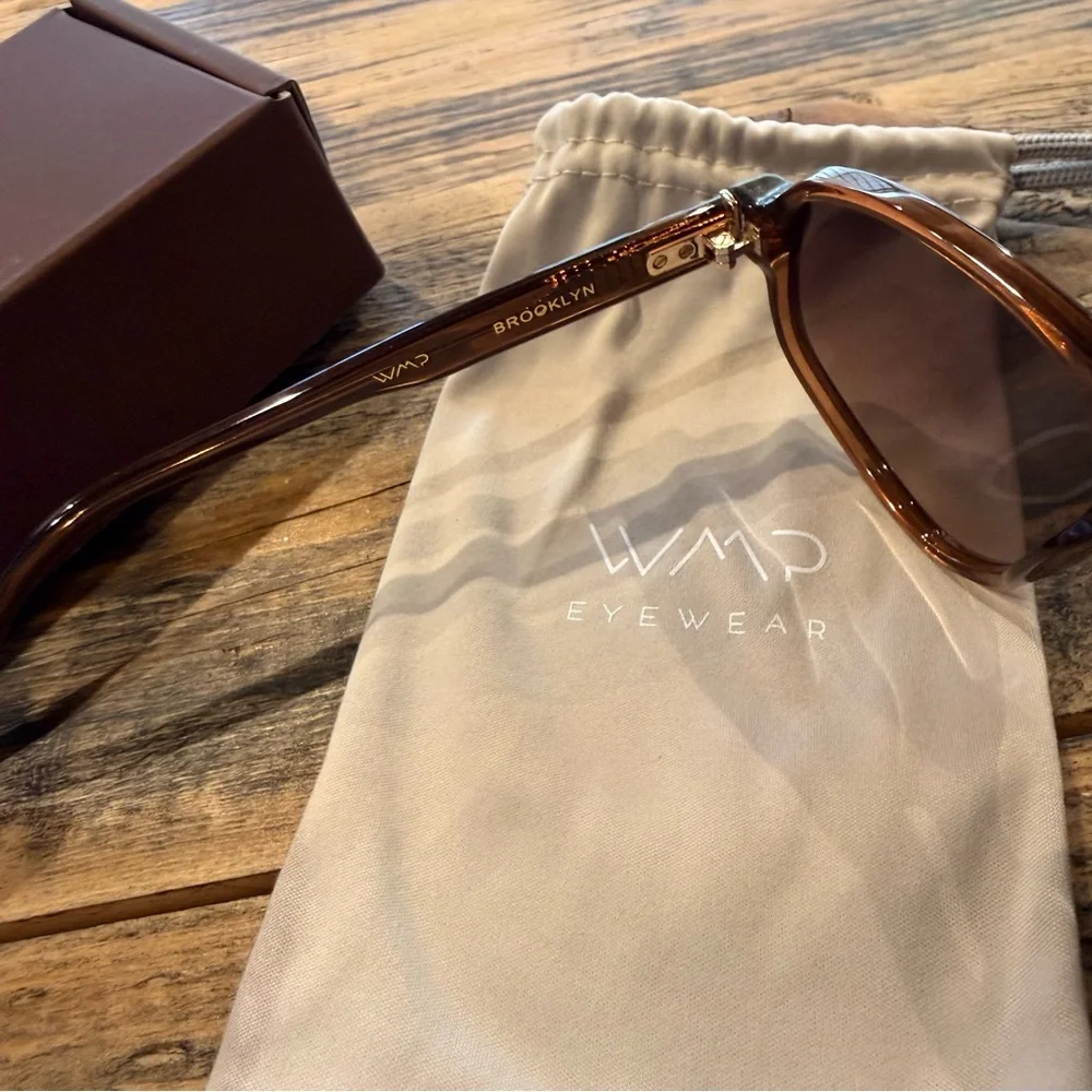 WMP Eyewear Brooklyn Oversized Aviator Sunglasses